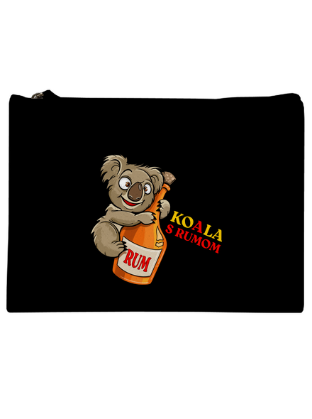 Rum s koalou taštička Black