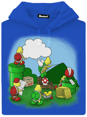 Ako sa stavia nový level? pánska mikina klokanka Royal