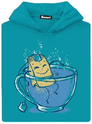 Relax detská mikina klokanka Hawaiian Blue