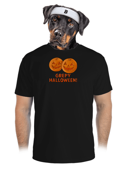 Grepy Halloween pánske športové tričko Black