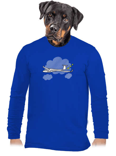 Větroň pánske dlhý rukáv Royal Blue