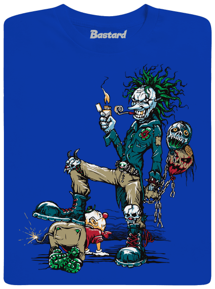 Evil Clown detské tričko Royal Blue