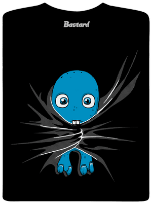 Bubák detské tričko Black