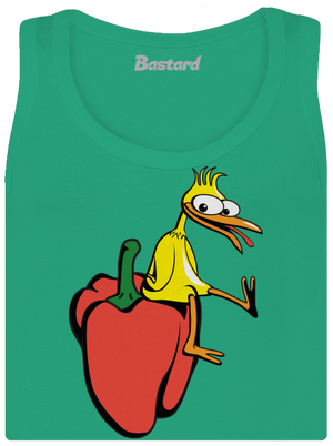 Kura na paprike dámske tielko klasické Mint Mal