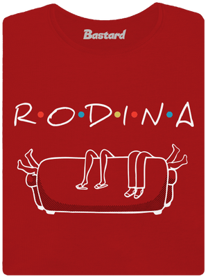 Rodina dámske tričko prémium Red Mal