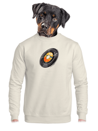 unisex mikina bez kapucne