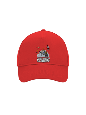 Valím na chalupu šiltovka baseballka Classic Red