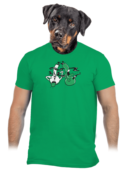 Bongo kašeľ pánske tričko Kelly Green