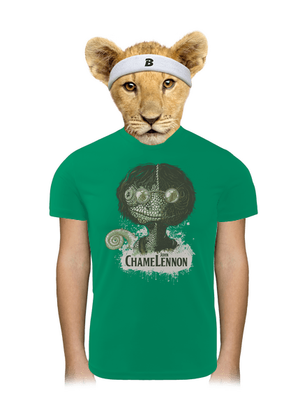 ChameLennon detské športové tričko Kelly Green Mal