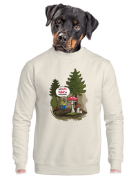 unisex mikina bez kapucne