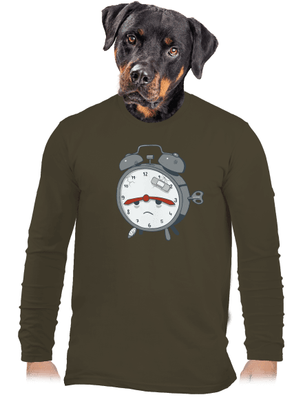 Budíček pánske dlhý rukáv Urban Khaki
