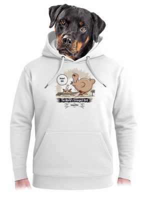 Strongest bird unisex mikina premium Snowwhite