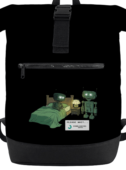 Robotia romantika batoh Black