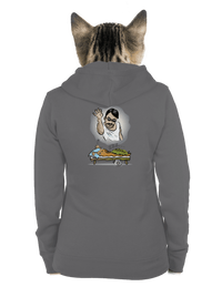 dámska mikina na zips