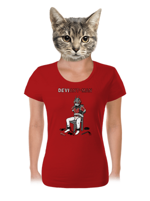 DeviAnt-man dámske tričko Red Mal