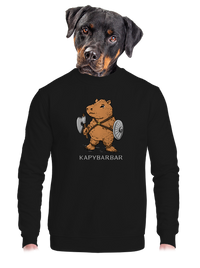 unisex mikina bez kapucne