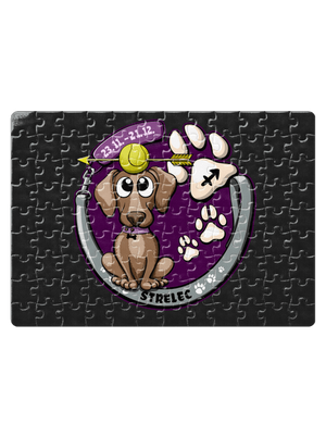 Psí horoskop: Strelec puzzle White