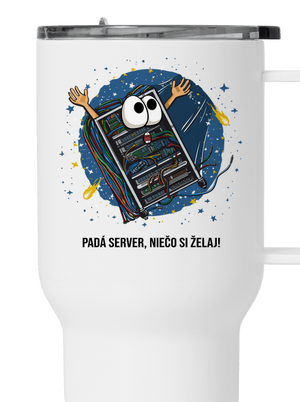 Padá server termohrnček White