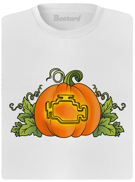 Strašidelný Halloween dámske športové tričko White