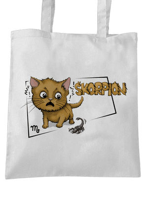 Mačací horoskop: Škorpion taška White