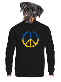 unisex mikina bez kapucne