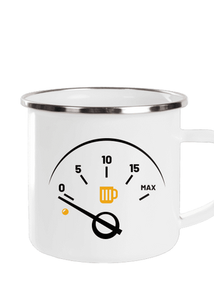 Prázdna nádrž plecháčik White