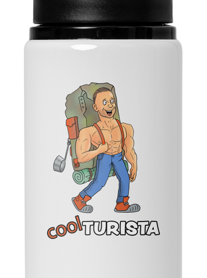 Cool turista flaša na vodu White
