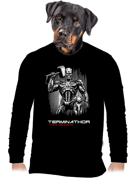 TerminaThor pánske dlhý rukáv Black
