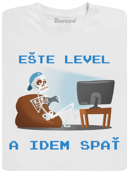Ešte level pánske tričko White