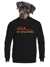 unisex mikina bez kapucne