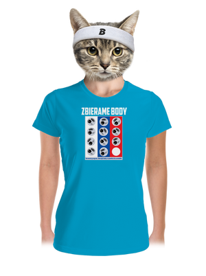 dámske športové tričko