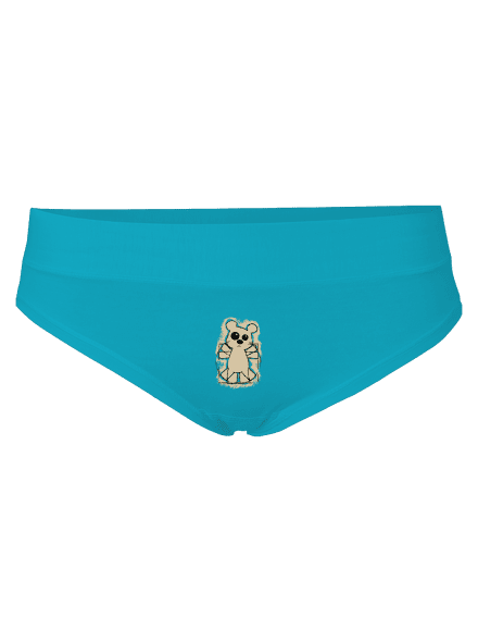 Da Vinci Teddy dámske nohavičky Turquoise