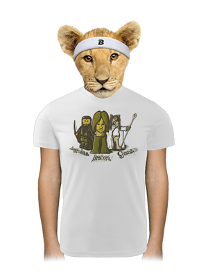 Spoločenstvo detské športové tričko White