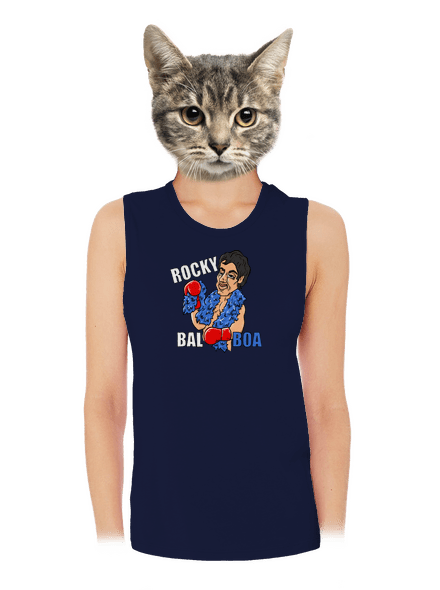 Rocky Bal boa dámske tielko voľné Navy