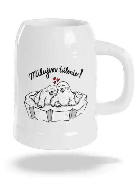 Milujem túlenie polliter White