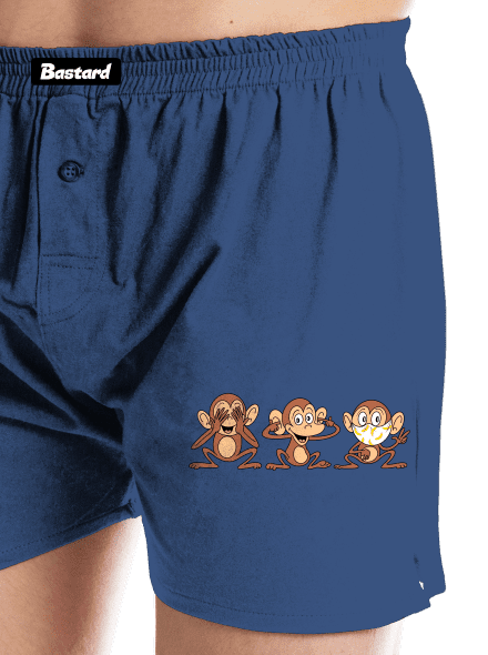 Opičky pánske trenky Blue