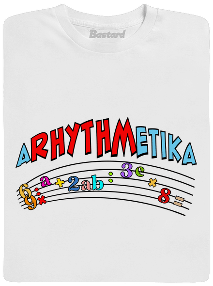Arhythmetika detské tričko White