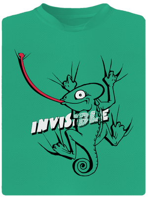 Invisible chameleon pánske športové tričko Mint Mal