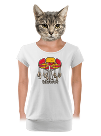 dámske tričko s lemom