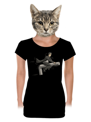 dámske tričko s lemom