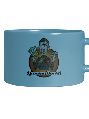 Games Bond hrnček makronka Blue Macaron