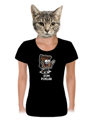 Som poklad dámske tričko Black