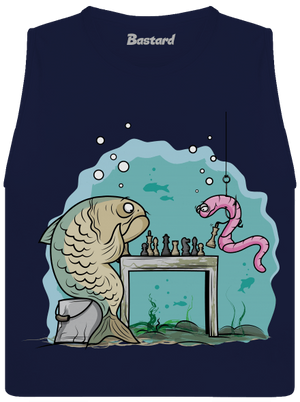 Zase neberú dámske tielko voľné Navy