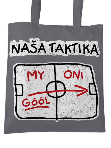 Naša taktika taška Graphite grey