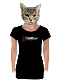 dámske tričko s lemom
