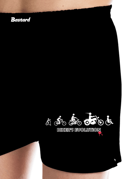 Biker’s Evolution pánske trenky Black