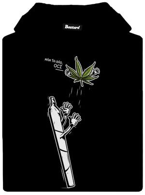 Džoint a syn pánska mikina klokanka Black