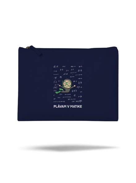 Plávam v matike taštička French Navy
