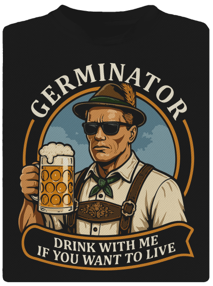 Germinator detské športové tričko Black