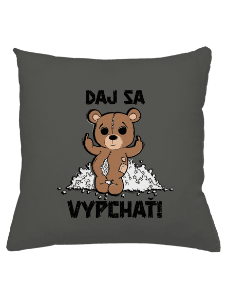 Jdi se vycpat vankúš Gray Pol